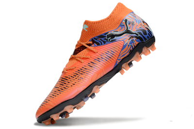 Puma Future 8 Ultimate MG Multi Ground Soccer Cleats - Red/Blue/Black