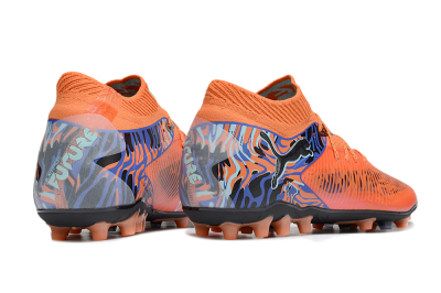 Puma Future 8 Ultimate MG Multi Ground Soccer Cleats - Red/Blue/Black