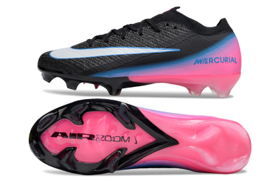 Nike Air Zoom Mercurial Vapor 16 Elite FG Firm Ground Soccer Cleats - Black/White/Pink