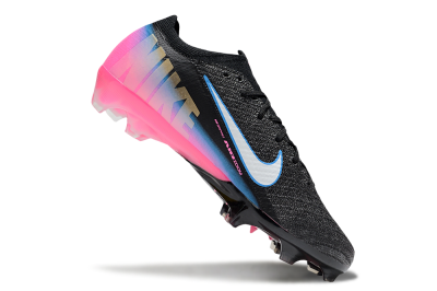 Nike Air Zoom Mercurial Vapor 16 Elite FG Firm Ground Soccer Cleats - Black/White/Pink