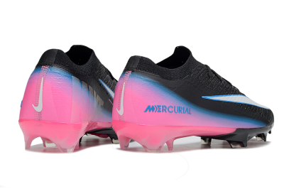 Nike Air Zoom Mercurial Vapor 16 Elite FG Firm Ground Soccer Cleats - Black/White/Pink