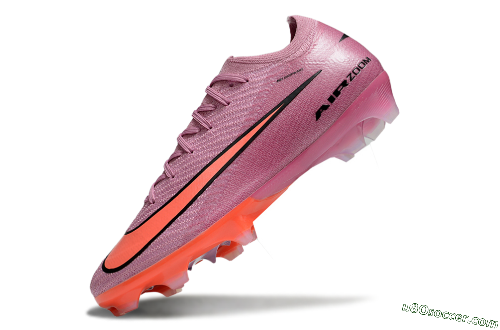 Nike Air Zoom Mercurial Vapor 16 Elite FG Firm Ground Soccer Cleats - Red/Black 5