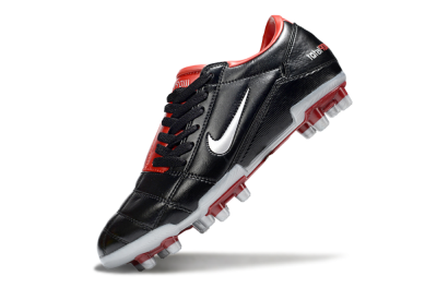 Nike Total 90 III FG Firm Ground Soccer Cleats - Black/Red/White