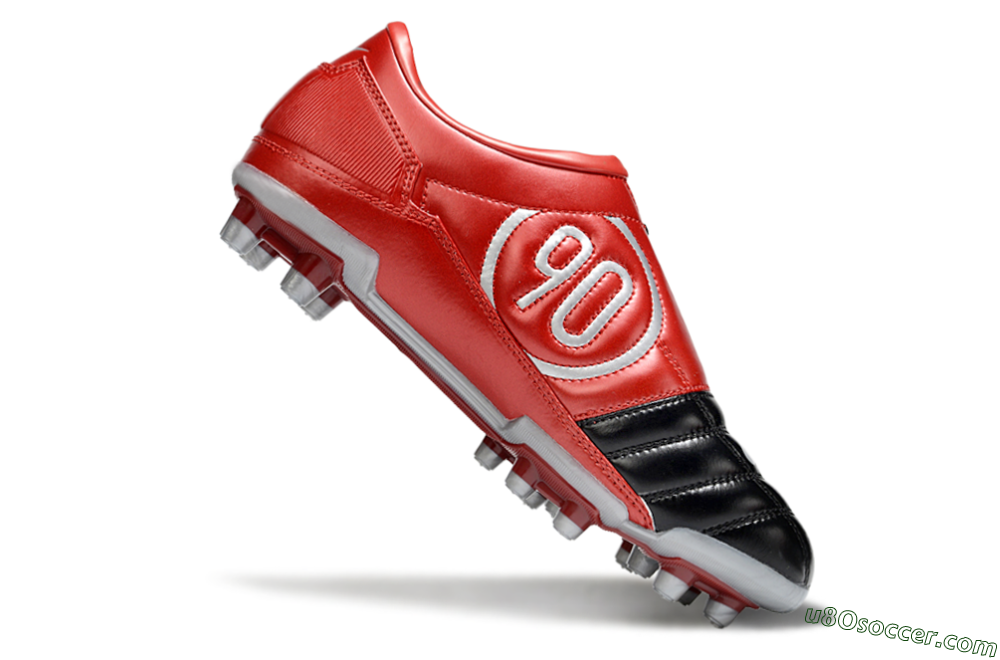 Nike Total 90 III FG Firm Ground Soccer Cleats - Black/Red/White 4
