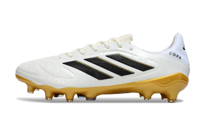 Adidas Copa Pure 3 Elite FG Firm Ground Soccer Cleats - White/Black/Gold