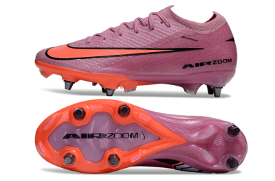 Nike Air Zoom Mercurial Vapor 16 Elite SG Soft Ground Soccer Cleats - Red/Black