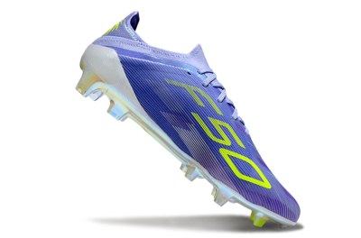 Adidas F50 Elite FG Firm Ground Soccer Cleats - Purple/Yellow/White