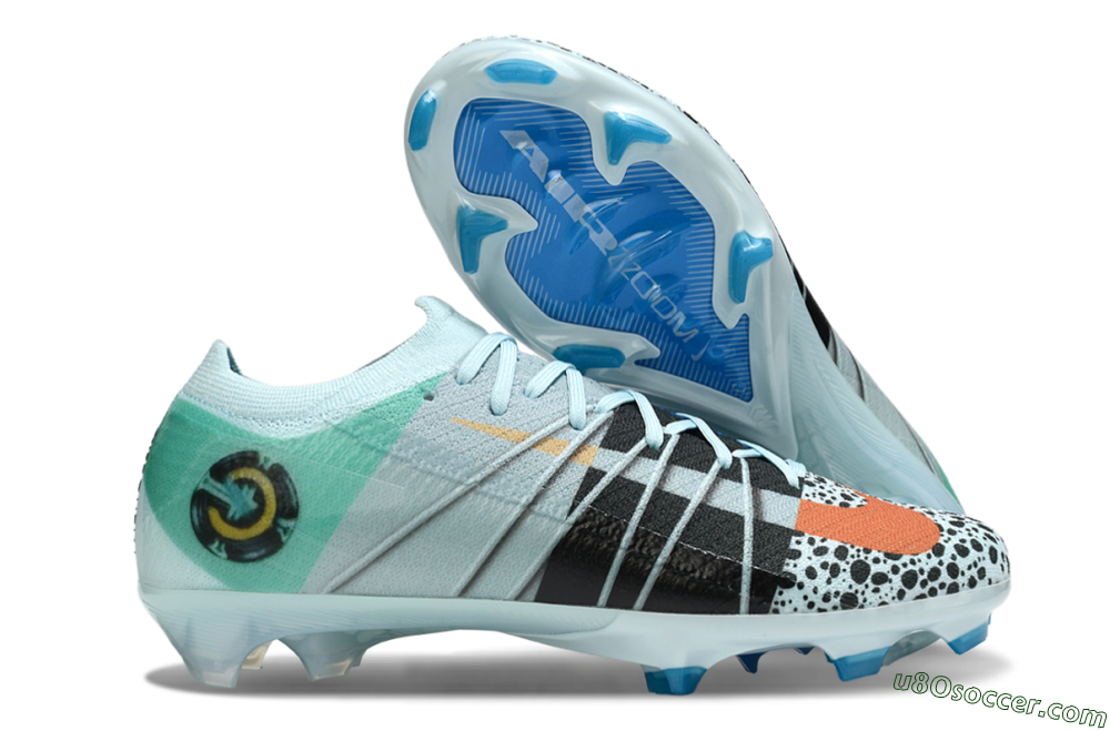 Nike Air Zoom Mercurial Vapor 16 Elite FG Firm Ground Soccer Cleats - Jade/Black/Yellow 1