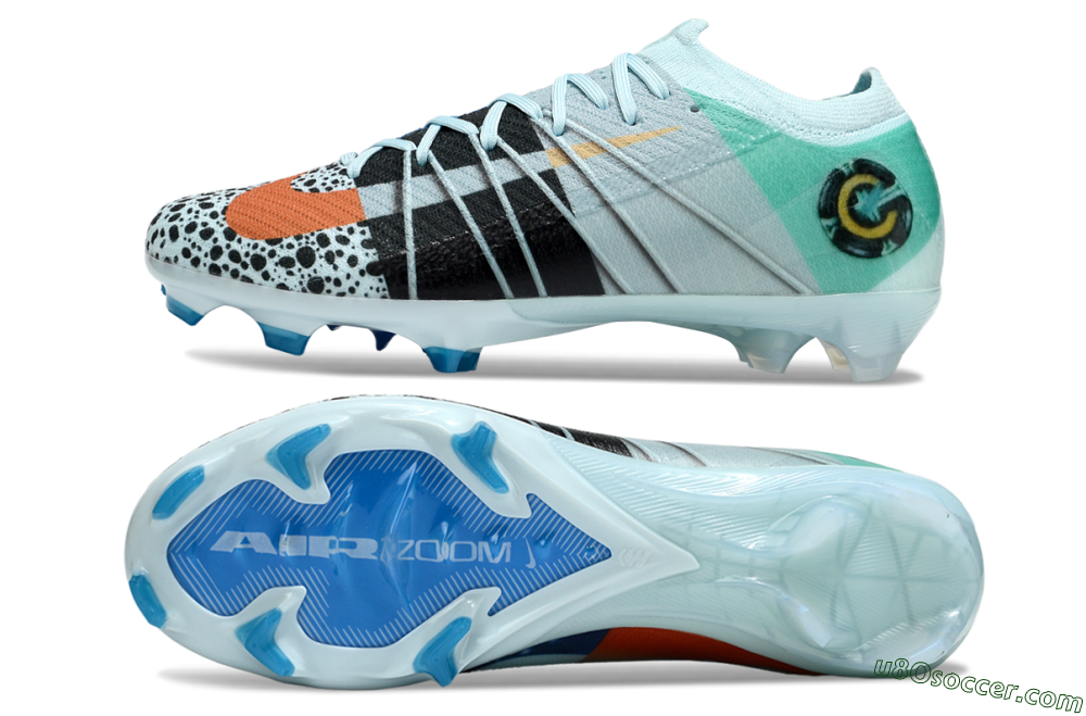 Nike Air Zoom Mercurial Vapor 16 Elite FG Firm Ground Soccer Cleats - Jade/Black/Yellow 0