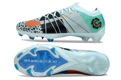 Nike Air Zoom Mercurial Vapor 16 Elite FG Firm Ground Soccer Cleats - Jade/Black/Yellow