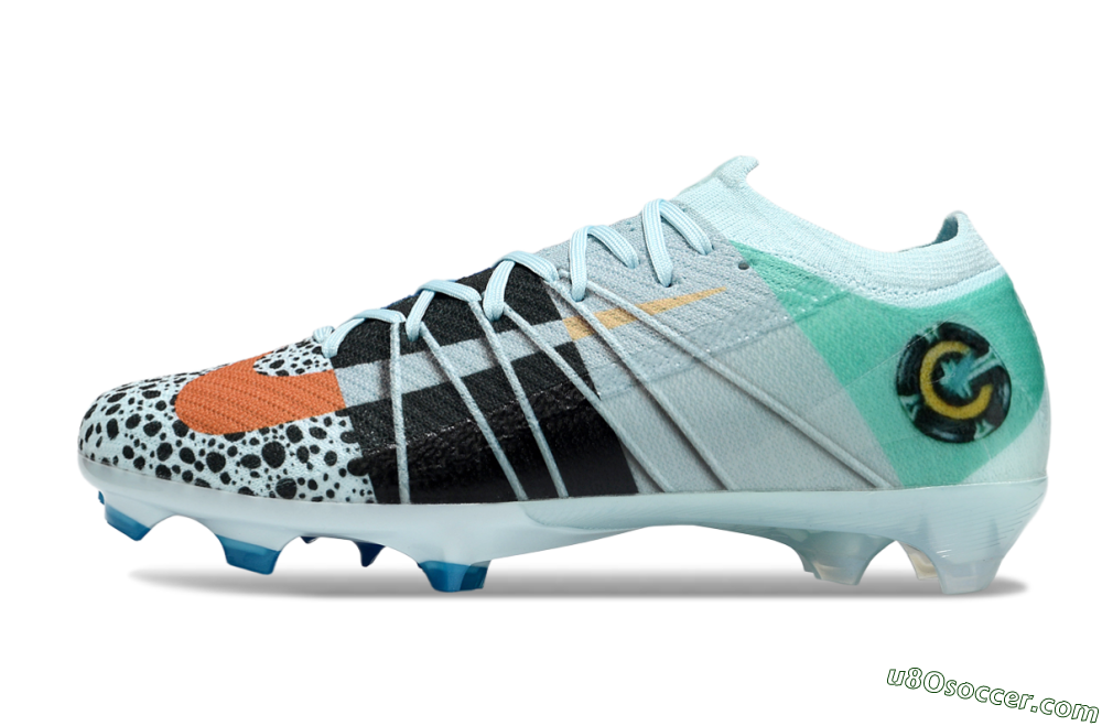 Nike Air Zoom Mercurial Vapor 16 Elite FG Firm Ground Soccer Cleats - Jade/Black/Yellow 2