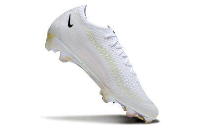 Nike Air Zoom Mercurial Vapor 16 Elite FG Firm Ground Soccer Cleats - White/Black/Gold
