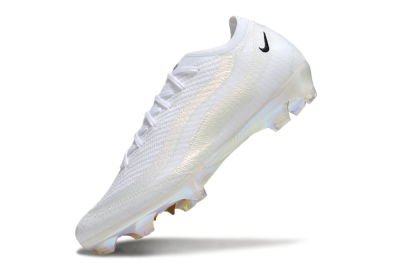 Nike Air Zoom Mercurial Vapor 16 Elite FG Firm Ground Soccer Cleats - White/Black/Gold