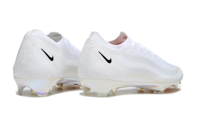 Nike Air Zoom Mercurial Vapor 16 Elite FG Firm Ground Soccer Cleats - White/Black/Gold