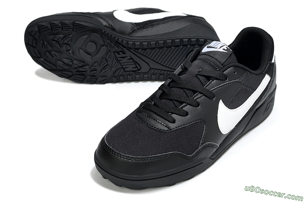 Nike Terra Manta TF Artificial Turf Soccer Shoes - Black/White 3