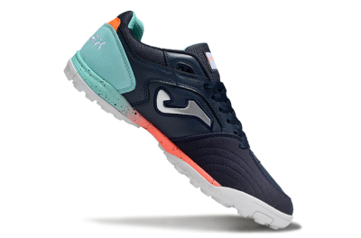 Joma Top Flex TF Artificial Turf Soccer Shoes - Blue/Silver/Jade