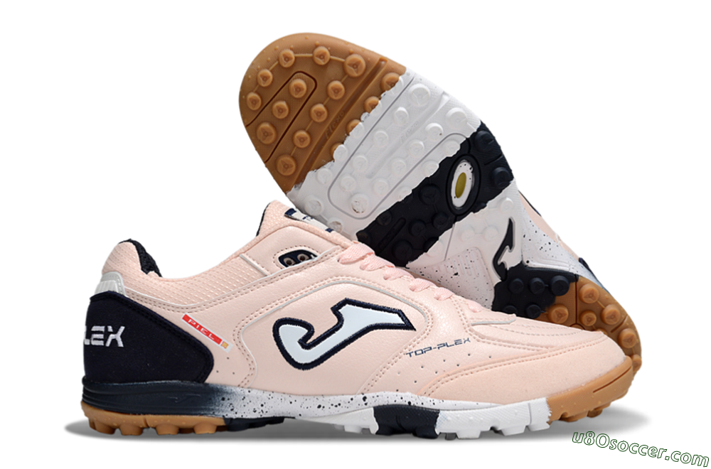 Joma Top Flex TF Artificial Turf Soccer Shoes - Pink/White/Black 1