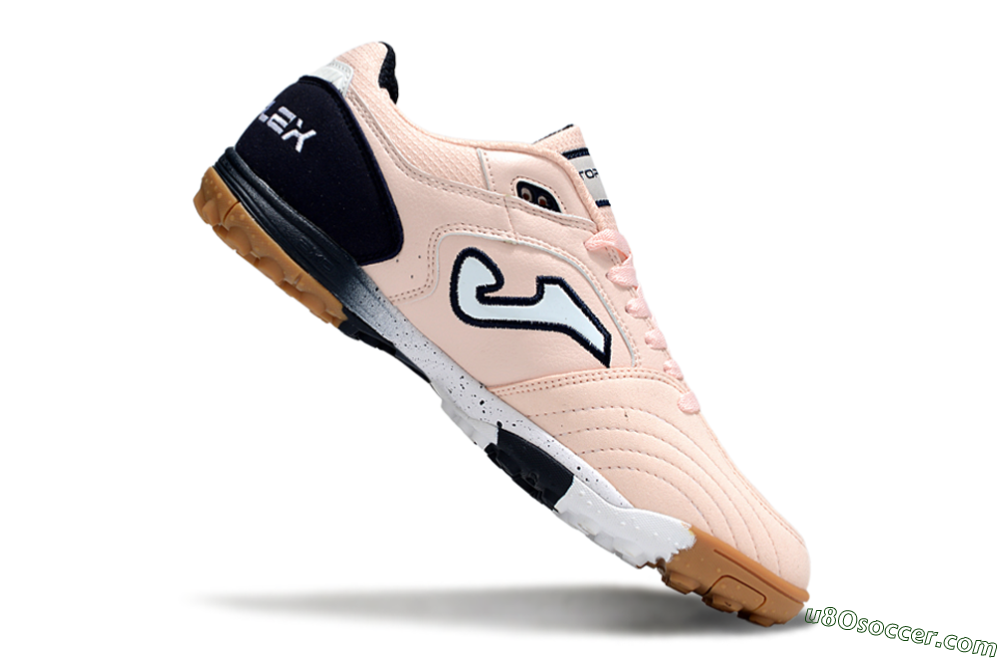 Joma Top Flex TF Artificial Turf Soccer Shoes - Pink/White/Black 4