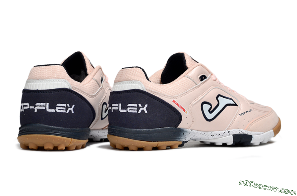 Joma Top Flex TF Artificial Turf Soccer Shoes - Pink/White/Black 6