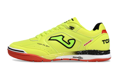 Joma Top Flex IC Indoor & Futsal Soccer Shoes - Yellow/Red/Black