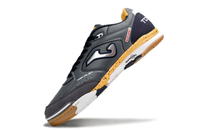 Joma Top Flex IC Indoor & Futsal Soccer Shoes - Grey/Silver/Black