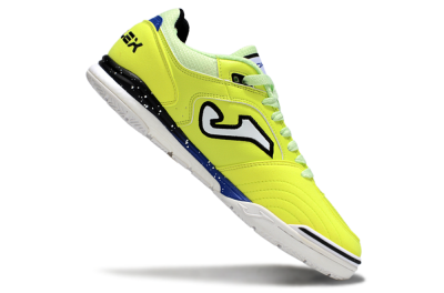 Joma Top Flex IC Indoor & Futsal Soccer Shoes - Yellow/Blue/White