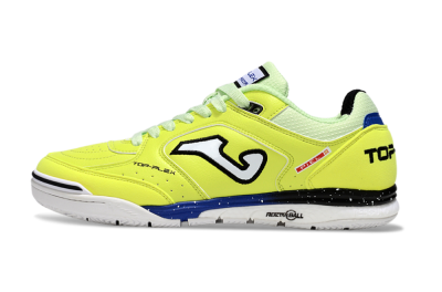 Joma Top Flex IC Indoor & Futsal Soccer Shoes - Yellow/Blue/White