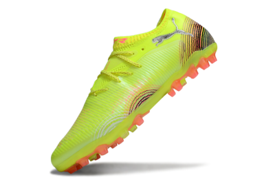 Puma Future 8 Ultimate MG Multi Ground Soccer Cleats - Yellow/Black/Red