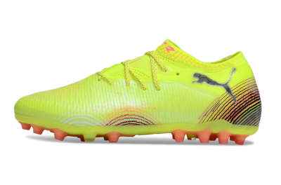 Puma Future 8 Ultimate MG Multi Ground Soccer Cleats - Yellow/Black/Red