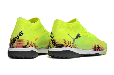 Puma Future 8 Ultimate TF Artificial Turf Soccer Shoes - Yellow/Black/Red