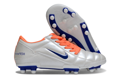 Nike Total 90 III FG Firm Ground Soccer Cleats - White/Blue/Red