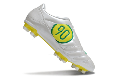 Nike Total 90 III FG Firm Ground Soccer Cleats - White/Green/Yellow
