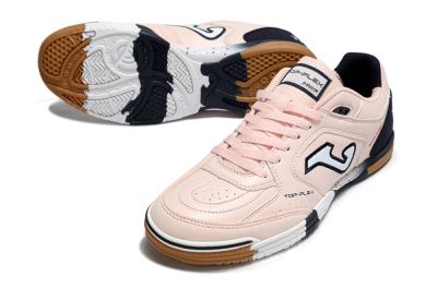 Joma Top Flex IC Indoor & Futsal Soccer Shoes - Pink/White/Black