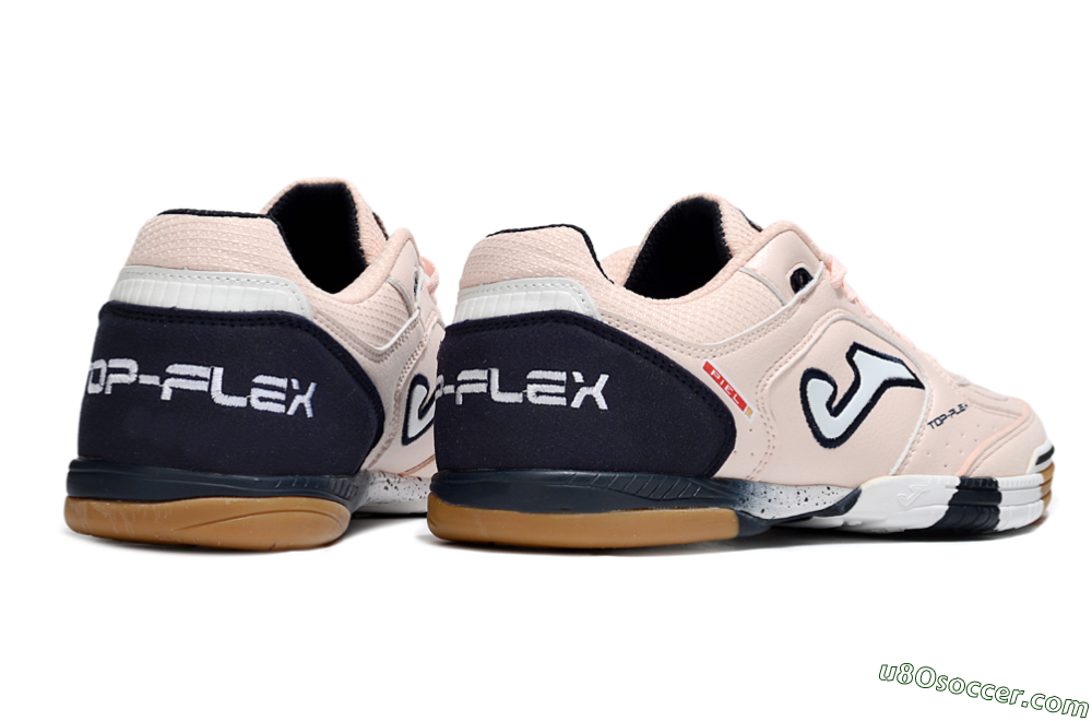 Joma Top Flex IC Indoor & Futsal Soccer Shoes - Pink/White/Black 6