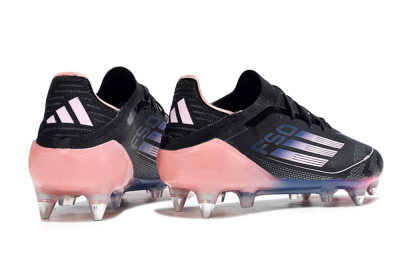 Adidas F50 Elite SG Soft Ground Soccer Cleats - Black/Blue/Pink