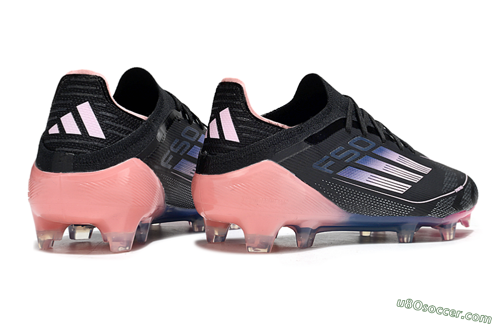 Adidas F50 Elite FG Firm Ground Soccer Cleats - Black/Blue/Pink 6