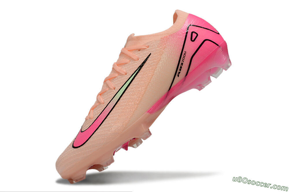 Nike Air Zoom Mercurial Vapor 16 Elite FG Firm Ground Soccer Cleats - Pink/Yellow/Black 5