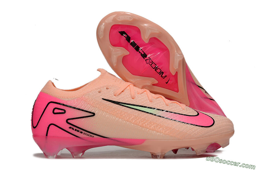 Nike Air Zoom Mercurial Vapor 16 Elite FG Firm Ground Soccer Cleats - Pink/Yellow/Black 1