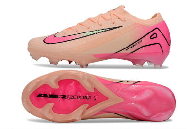 Nike Air Zoom Mercurial Vapor 16 Elite FG Firm Ground Soccer Cleats - Pink/Yellow/Black