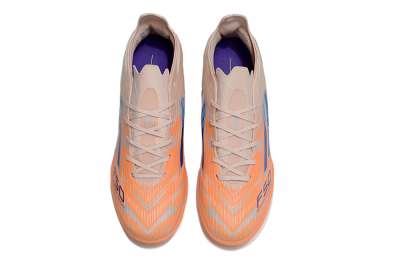 Adidas F50 Pro TF Artificial Turf Soccer Shoes - Pink/Orange/Blue