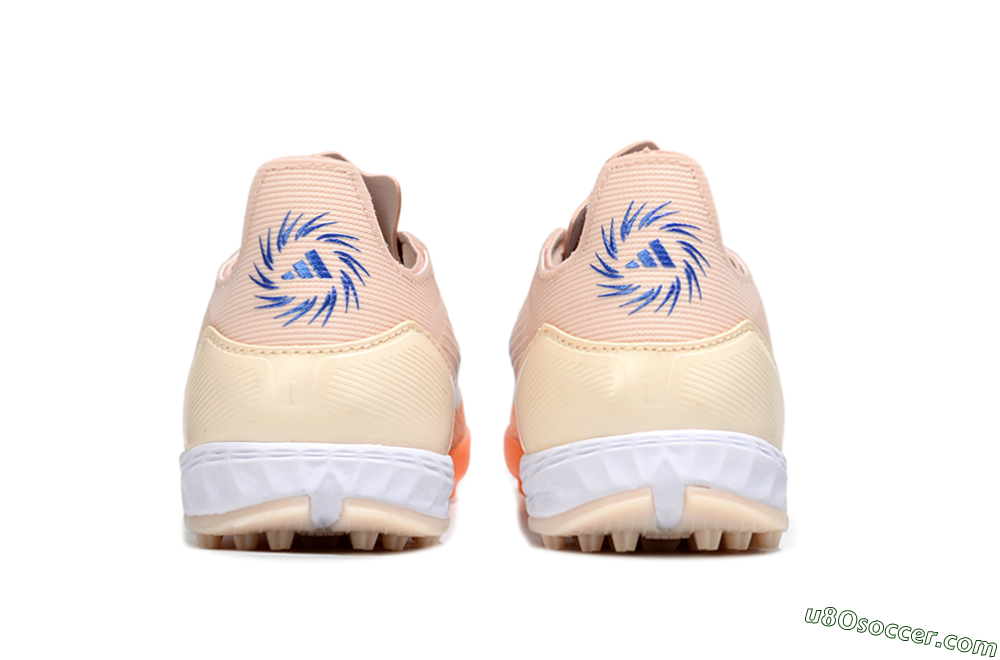 Adidas F50 Pro TF Artificial Turf Soccer Shoes - Pink/Orange/Blue 5