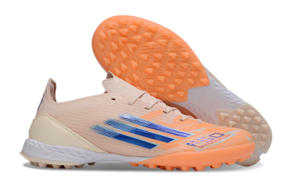 Adidas F50 Pro TF Artificial Turf Soccer Shoes - Pink/Orange/Blue