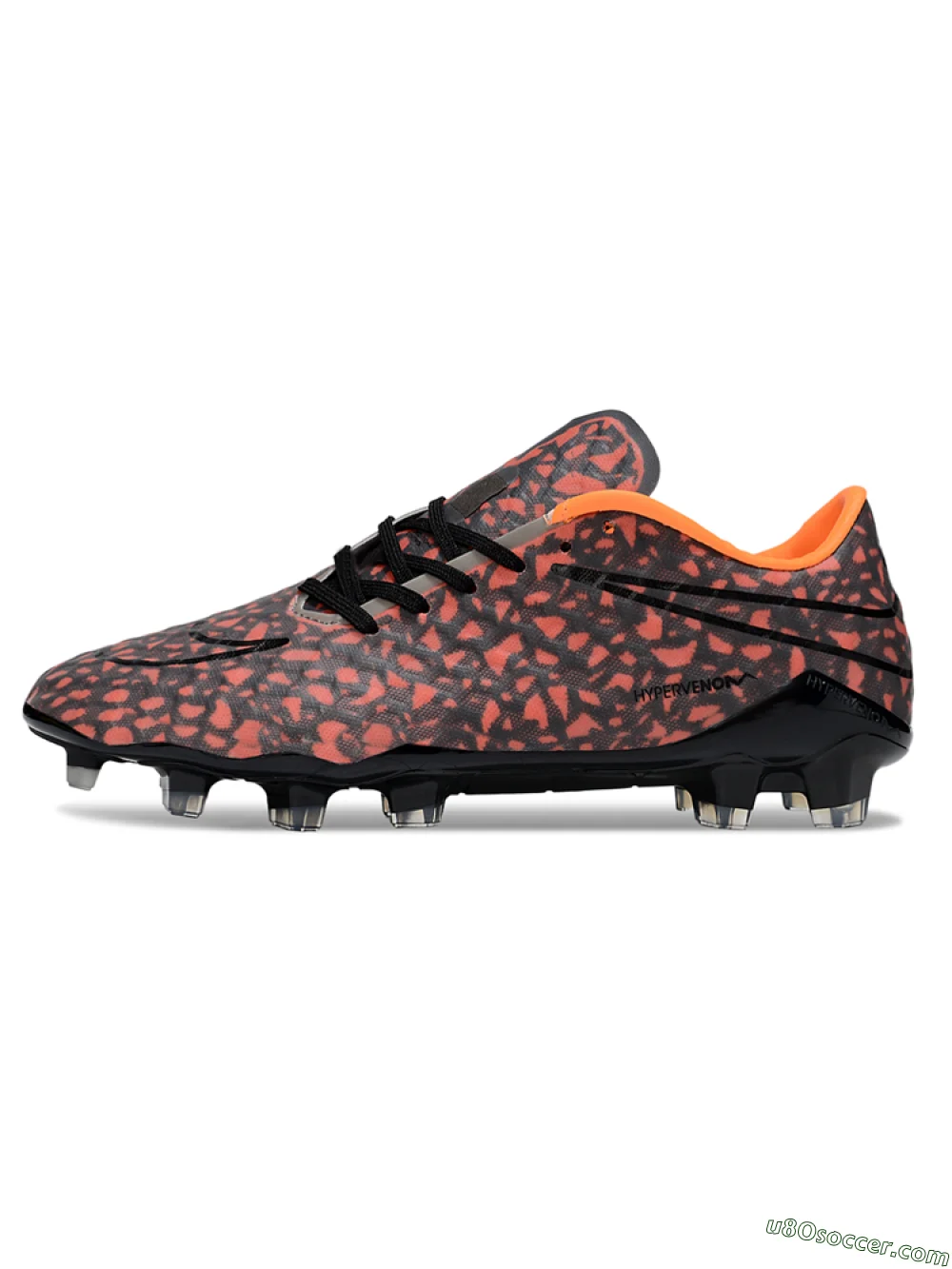 Nike Hypervenom Phantom RGN SE FG Soccer Cleats - Black/Red