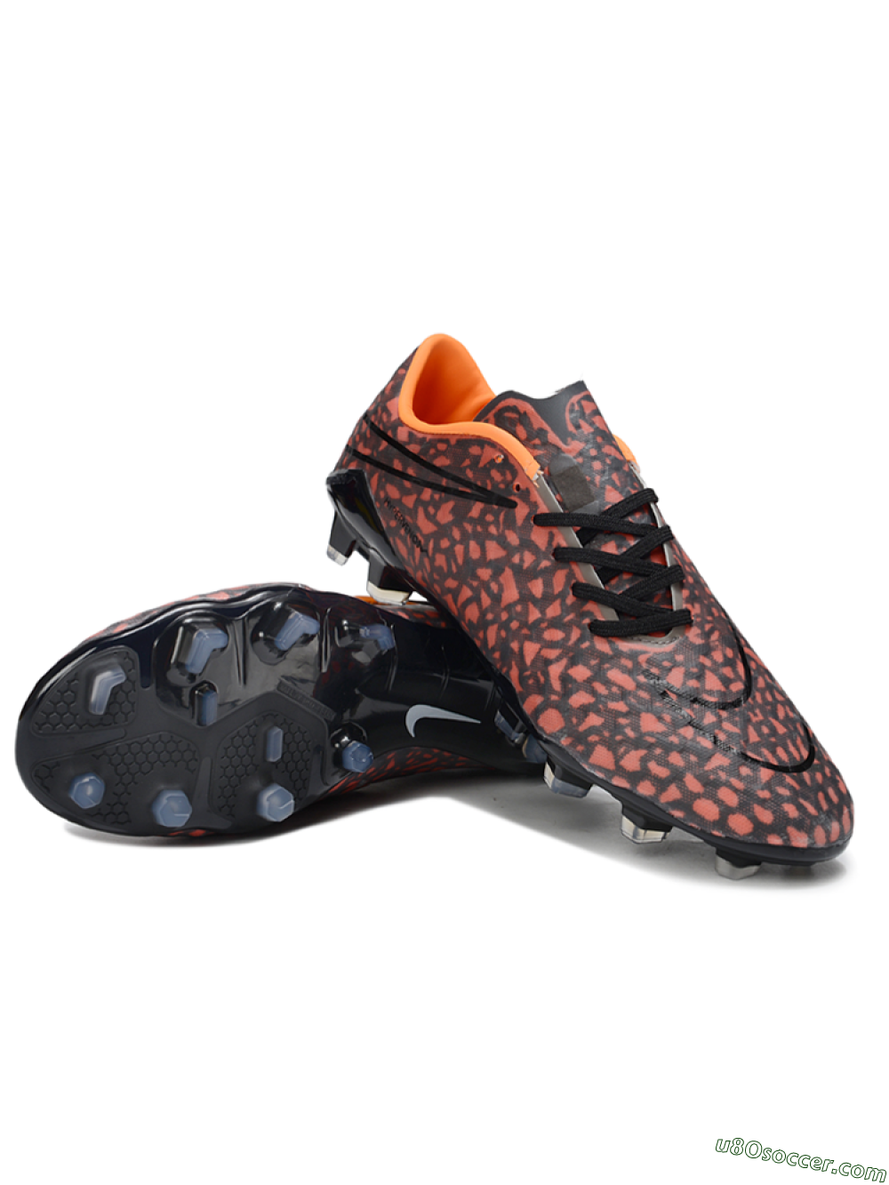 Nike Hypervenom Phantom RGN SE FG Soccer Cleats - Black/Red