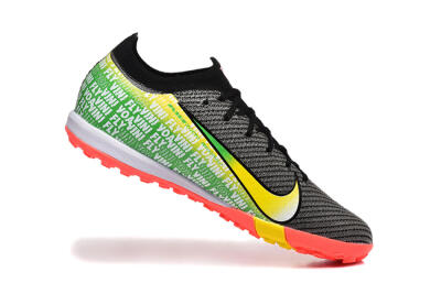 Nike Air Zoom Mercurial Vapor 16 Elite TF Artificial Turf Soccer Shoes - Black/Yellow/Red