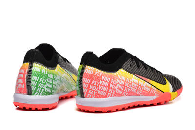 Nike Air Zoom Mercurial Vapor 16 Elite TF Artificial Turf Soccer Shoes - Black/Yellow/Red