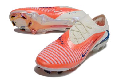 Nike Phantom 6 Low Elite FG Firm Ground Soccer Cleats - Red/White/Black