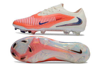 Nike Phantom 6 Low Elite FG Firm Ground Soccer Cleats - Red/White/Black