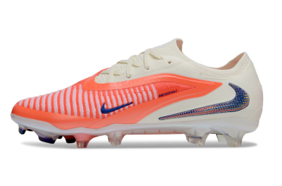 Nike Phantom 6 Low Elite FG Firm Ground Soccer Cleats - Red/White/Black