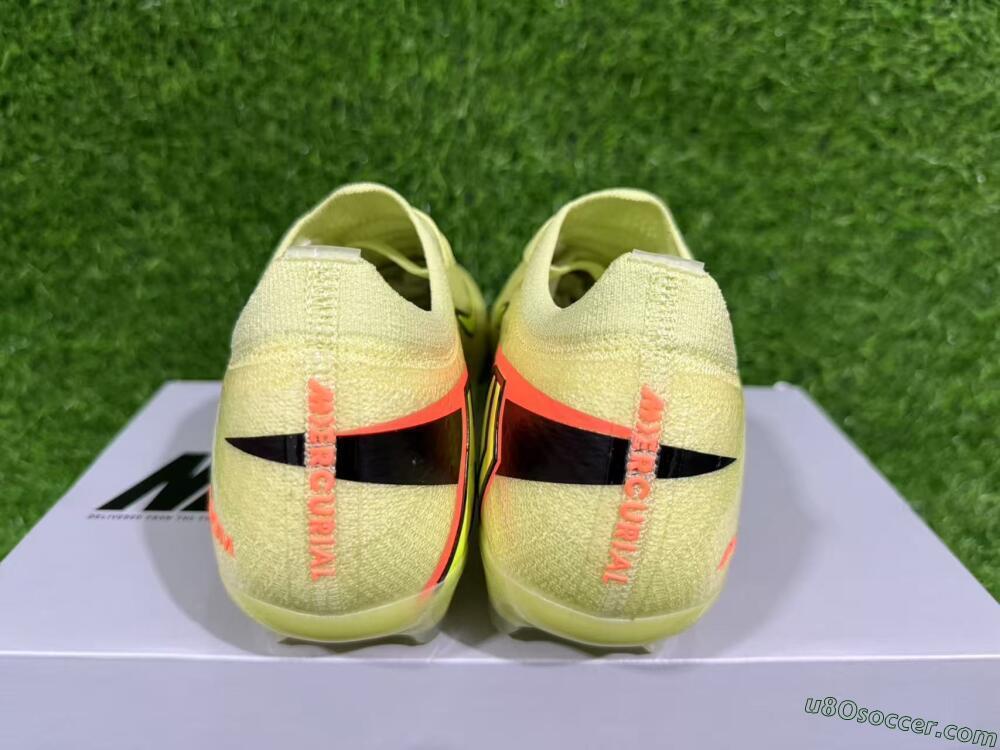 Nike Air Zoom Mercurial Vapor 16 Elite FG Firm Ground Soccer Cleats - Yellow/Black/Red
